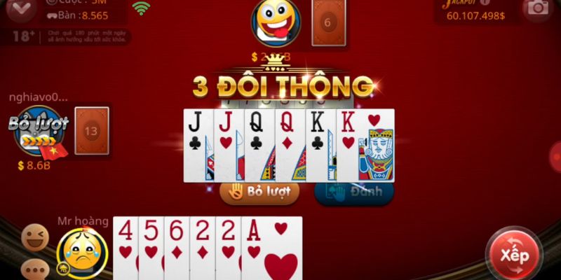 Đổi đời siêu tốc với game cược tiến lên