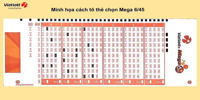 Thông tin cụ thể về game Mega 6/45